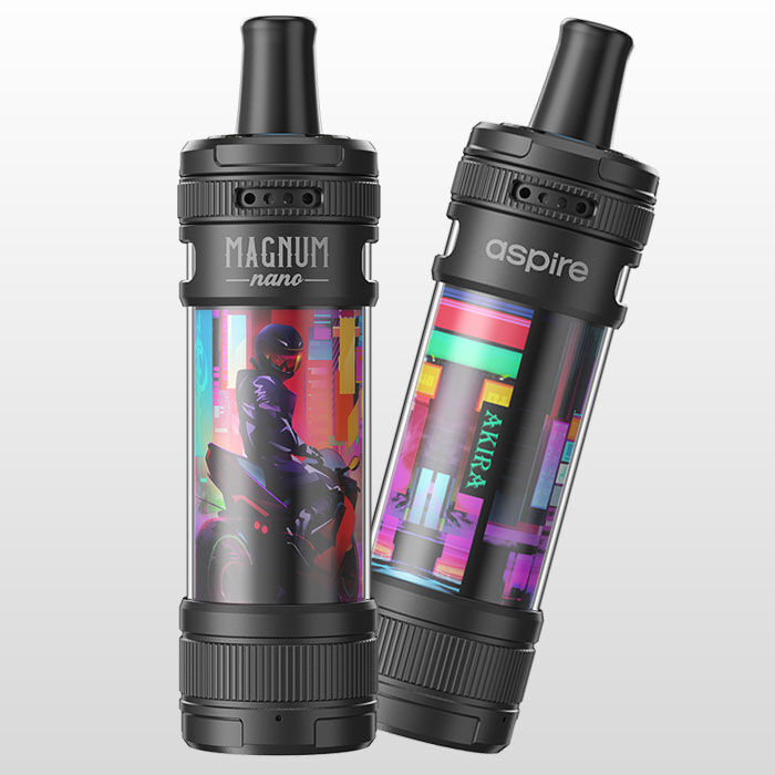 E-Zigaretten Set ASPIRE Magnum Nano 6ml Schwarz & Akria
