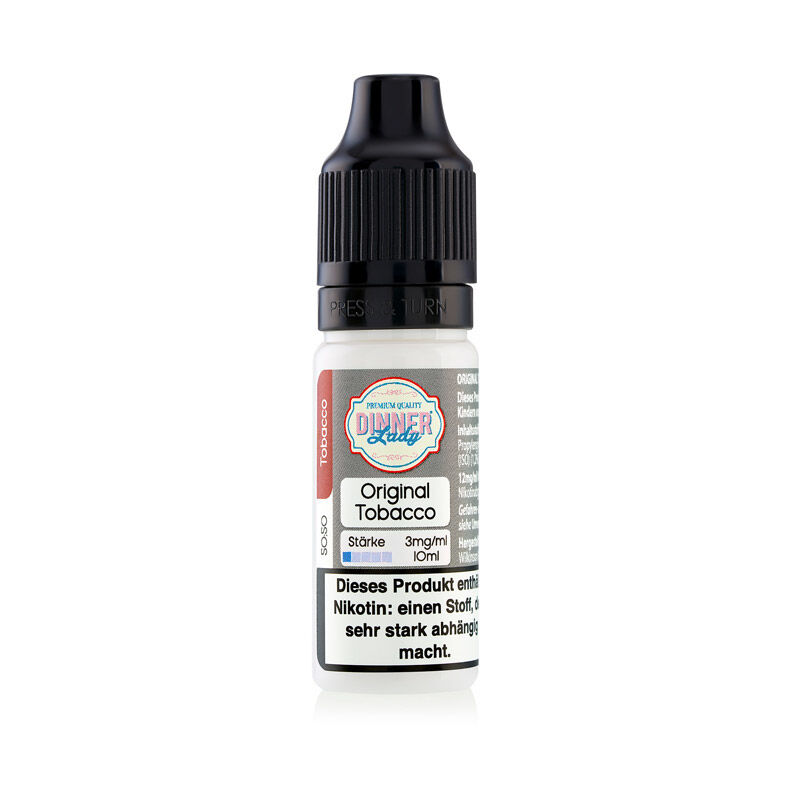 Liquid Tobacco 50/50 - Original Tobacco Dinner Lady 10ml
